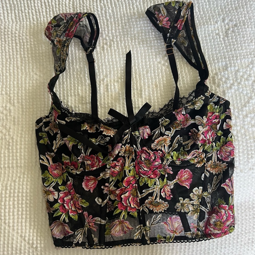 For Love and Lemons Corset/Bustier top sz Small